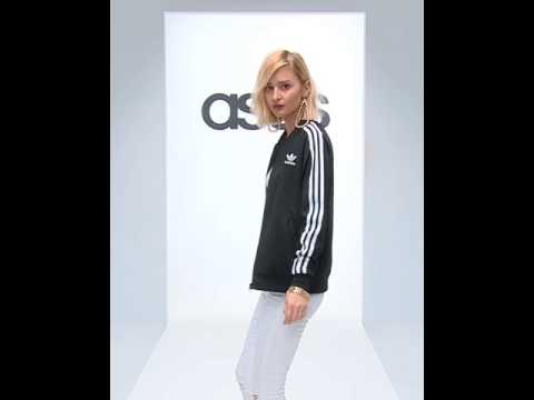 adidas Originals Adicolour 3 Stripe Zip Front Supergirl Bomber Track Top