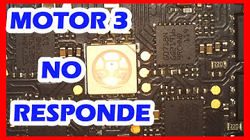Reparar ESC 4 en 1 - El motor 3 no responde, falla señal rc