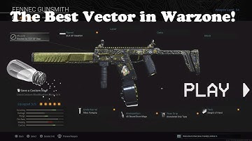 The Best  Vector/Fennec Class Setup in Warzone!