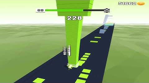 Stack Colors Level 68 - gameplay (ios android) walkthrough all levels