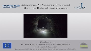 Autonomous MAV Navigation in Underground Mines Using Darkness Contours Detection