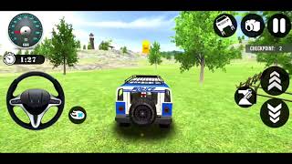 America Police Hummer Car Driving - 4x4 Offroad Suv Monster Truck Simulator Android Gameplay screenshot 4