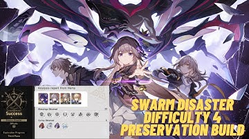 Swarm Disaster difficulty 4 preservation build (F2P account) | Honkai Star Rail
