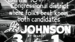 Lady Bird Johnson Home Movie #15, HM15: LBJ's Senate Campaign Spots