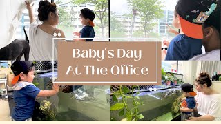 Baby's Day At The Office 👩‍👦🌻 | Day In My Life 🗓️ | Sandra Faustina by Sandra Faustina 12 views 3 months ago 4 minutes, 47 seconds