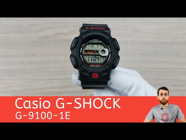 Built to Resist Corrosion / Casio G-SHOCK G-9100-1E / GULFMAN