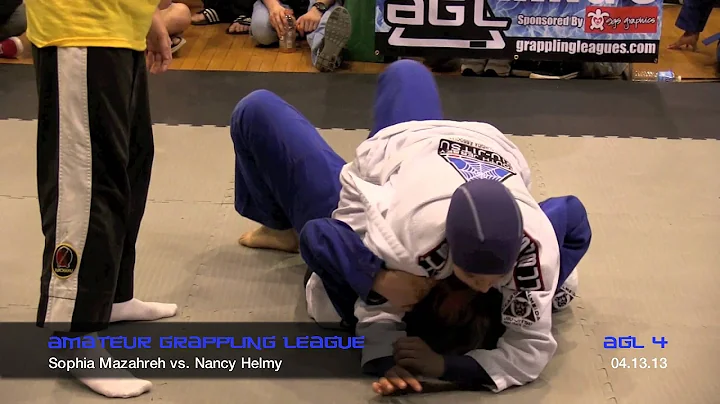 AGL 4 Amateur Grappling League - Sophia Mazahreh v...