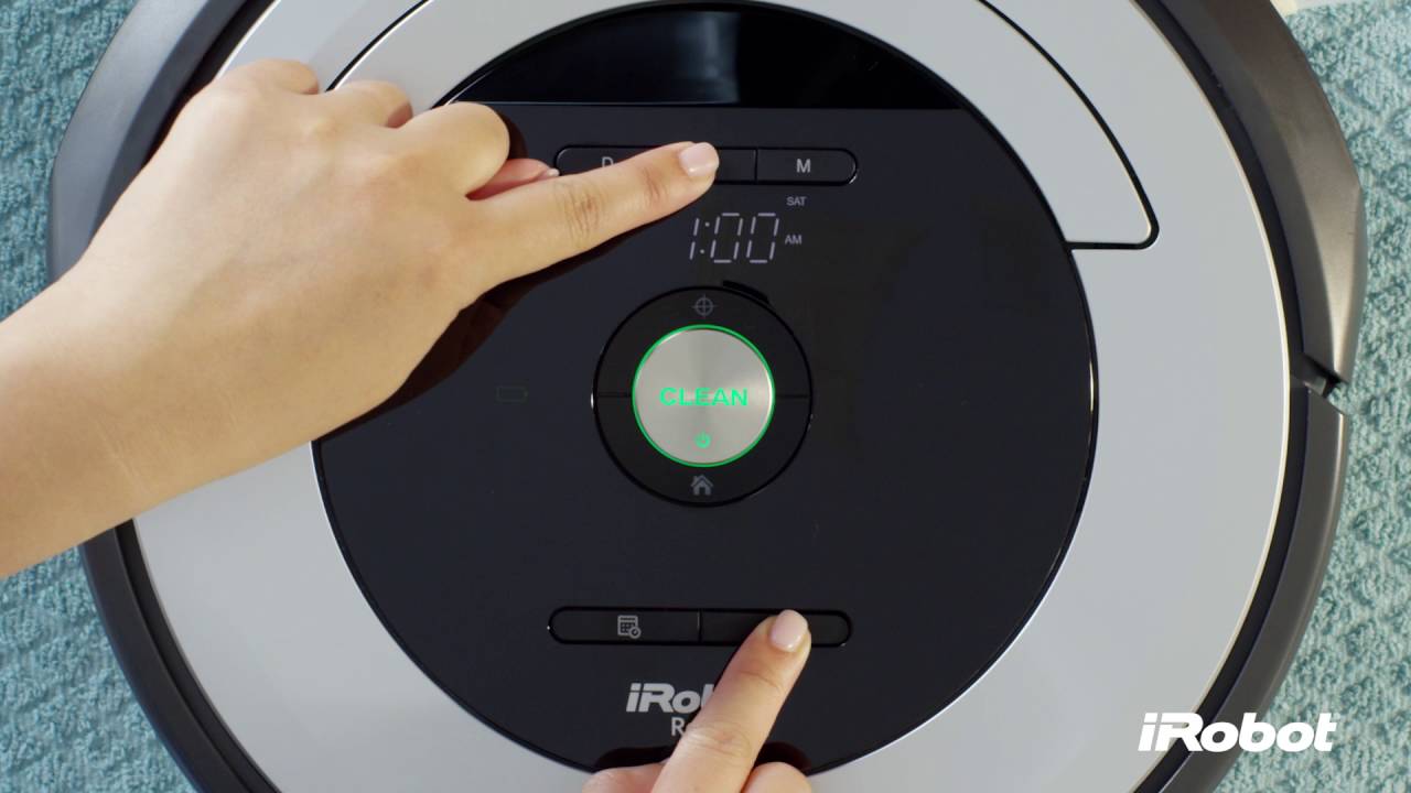 Allieret rigdom bekræft venligst How to Set the Time | Roomba® 600 series| iRobot® - YouTube