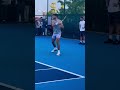 Alcaraz's forehand and backhand techniques The sunset makes the tanned Aka even more charming