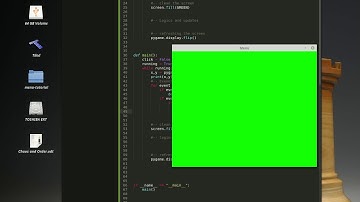 Pause menu with pygame
