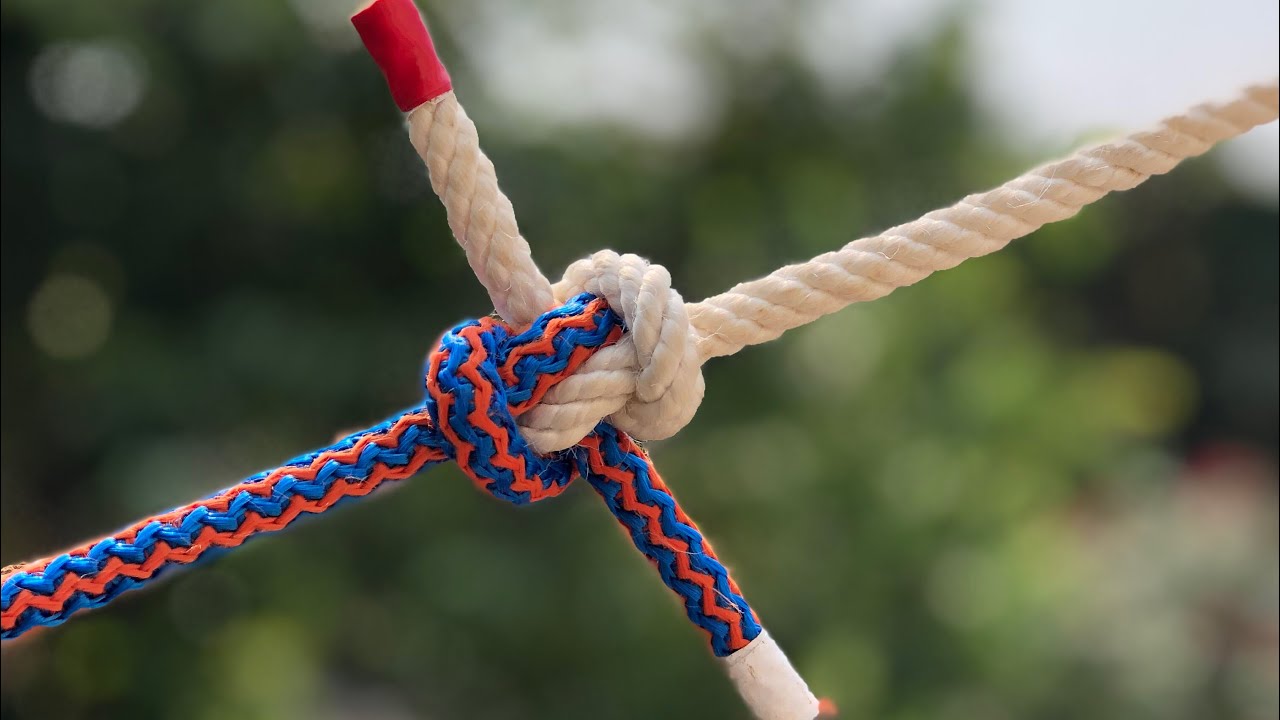4 Simple But Amazing Knots You Must Know! - YouTube