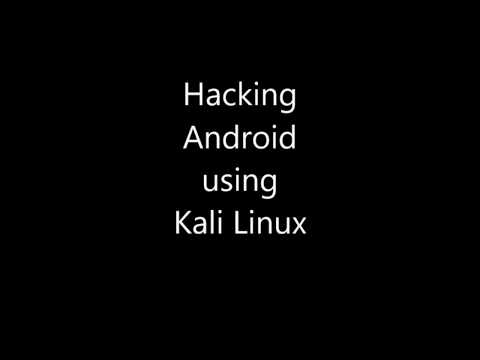 Hacking android with sign app with kali  2017