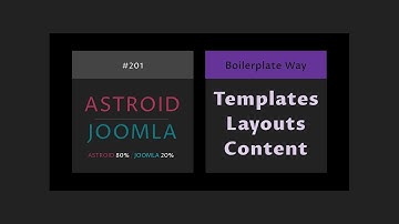Part 1: Master Astroid Templates & Layouts | Astroid Joomla Tutorial
