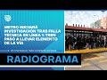 Metro iniciará investigación tras falla técnica en Línea 1: tren pasó a llevar elemento de la vía