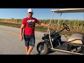 GSXR 600cc Golf Cart - Fun, Fast, and a little sketchy