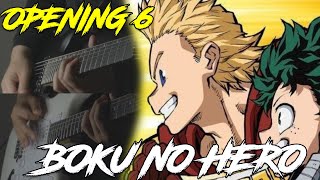 My Hero Academia Opening 6 Guitar cover by Igyman Desu (Boku no Hero) Season 4 Op | Polaris