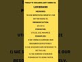 One Word a Day | Improve Your English Vocabulary Daily Vocabulary | Speak Better English Every Day