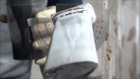 Flow visualization, wind tunnel oil-film method