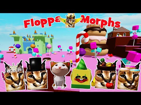 ШЛЁПА КАРТА КОНФЕТ ОБНОВЛЕНИЕ 21 МОРФ Find The Floppa Morphs CANDY LAND