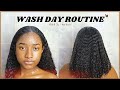 MY WASH DAY ROUTINE | NATURAL HAIR | KNOTSNCURLS