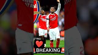 🚨𝐁𝐑𝐄𝐀𝐊𝐈𝐍𝐆:Ethan nwaneri is back at arsenal #football #duet #subscribe