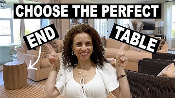 7 Design Tips To Choose The Perfect End Table And Side Table For Your Living Room