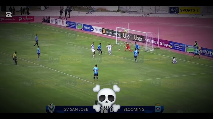 la gran goleada de gv san jose,para blooming☠️