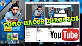 OBS STUDIO | COMO HACER UN DIRECTO EN YOUTUBE 2017 Fácil y GRATIS!! |LaPeceraTONTA|