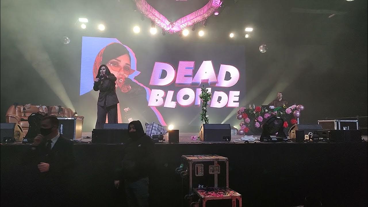 Dead blonde концерт спб. Dead blonde 2022 концерт. Dead blonde концерт в Москве.