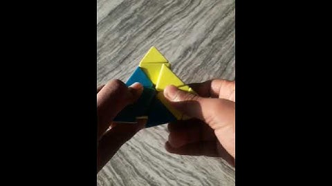Pyramid Cube Solve In This Video @fantasticcubetricks07.19