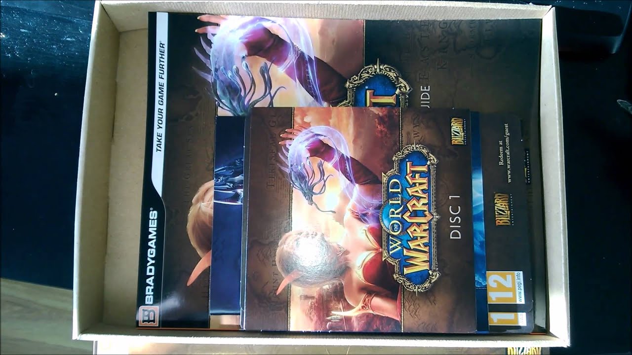 Unboxing the new World of Warcraft Battlechest 5.0