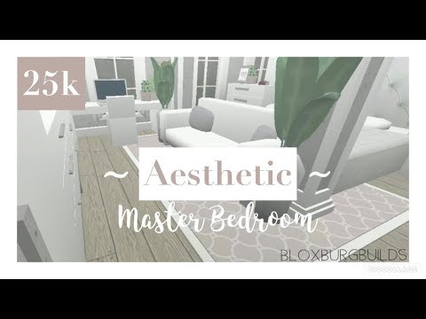 Aesthetic Elegant Master Bedroom Build Welcome To Bloxburg Youtube - roblox bloxburg master bedroom ideas