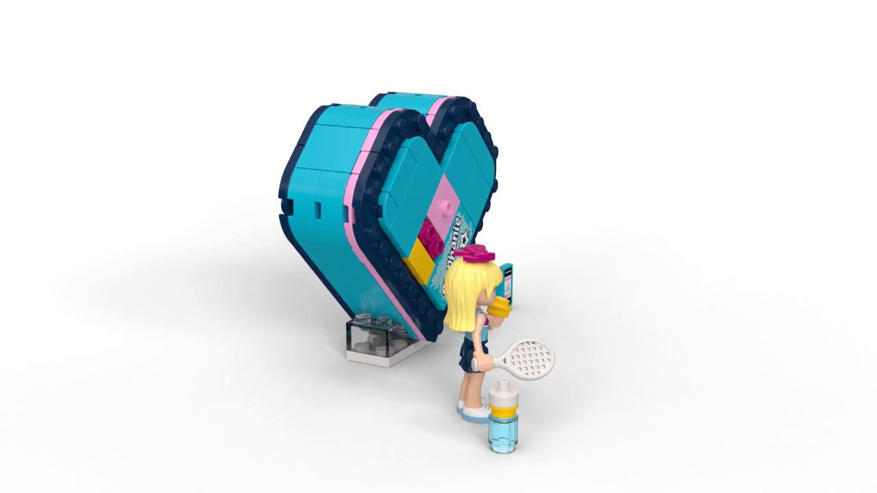 LEGO Friends 41356 Stephanie's hartvormige doos 360°