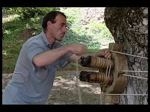 თოკის საგრეხი ჩარხი (2001) Rope making machine