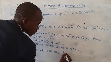 Gasigwa joel/lesson 5:Tax Administration/part 2(Con