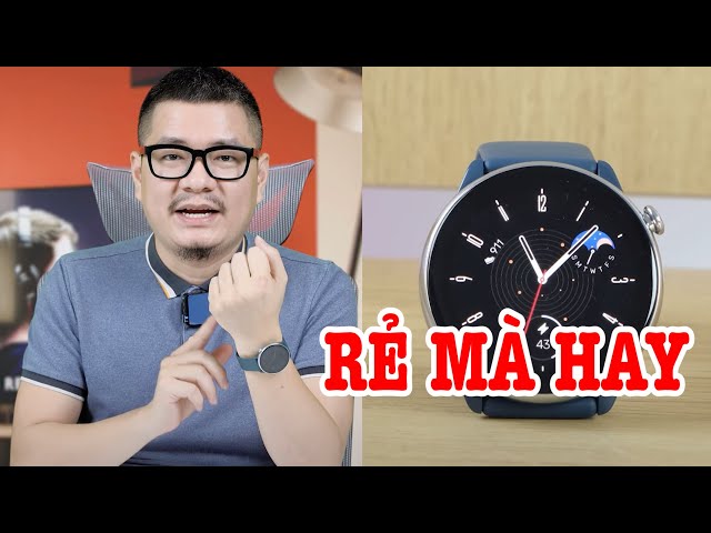 Đánh giá Amazfit GTR Mini : ĐỒNG HỒ GIÁ RẺ NHIỀU CÁI RẤT HAY