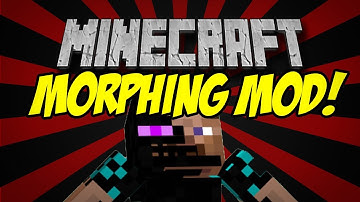 Minecraft: MORPHING! (Morph Into ANY CREATURE!) | Mod Showcase (1.6.4)