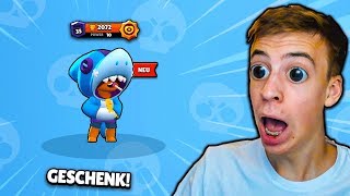 Ich Spiele Den Legendaren Leon Skin Vor Allen Anderen Haifisch Leon Brawl Stars Deutsch Youtube - brawl stars haifisch leon