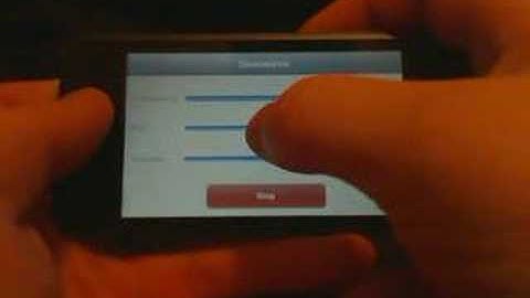 iPhone Application - Sinewave