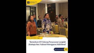 Kemenkum DIY Dukung Penyusunan Langkah Strategis Non Yudisial Pelanggaran HAM Berat