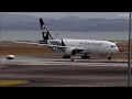 Air New Zealand 777-200 landing from Brisbane