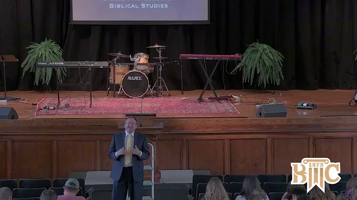 BMC Chapel - 08/22/2022 - Dr. Ronald Meeks