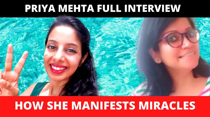 Priya Mehta FULL Interview Manifesting Money, Proj...