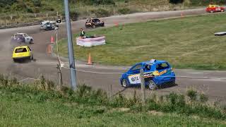 Junior Saloons Heat 1 at Cork Autograss 9-08-2026 