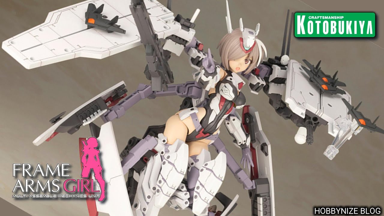 FRAME ARMS GIRL IZUMO by Kotobukiya - YouTube
