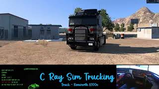 American Truck Simulator 1.50 EB | Cruising Out to Tucson Kenworth K100e