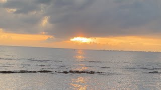 Sunset view Calm Video Beach