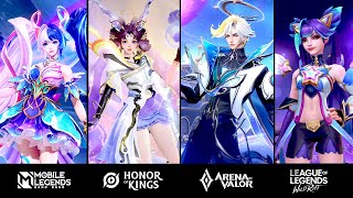 видео: Layla (MLBB) VS Jinx (WR) VS Lady Sun (HOK) VS Eland'orr (AOV): сравнение эффектов кожи 2025 картинка: Layla (MLBB) VS Jinx (WR) VS Lady Sun (HOK) VS Eland'orr (AOV): сравнение эффектов кожи 2025