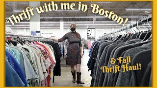 Thrift With Me in BOSTON! Thrifting at a Popular Goodwill