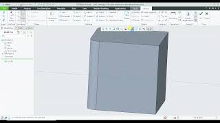 Split Draft with Split Object - Creo Parametric